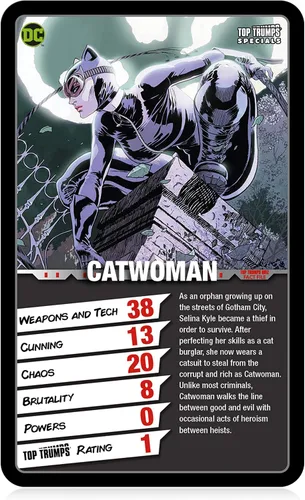 Vista 4 de Top Trumps Juego de cartas DC Super Villains - Juegos familiares para niños y adultos - Juegos de aprendizaje - Juegos de cartas para niños para 2