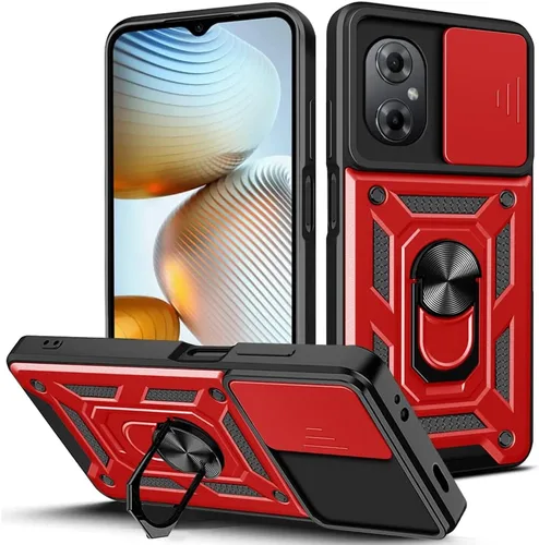 Vista 51 de Compatible con Tecno Camon 18P Bracket Shell, Slide Camera Lens Cover Case Azul