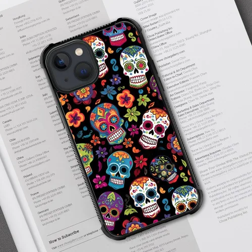Vista 256 de Funda compatible con iPhone 8, a prueba de golpes, antiarañazos, bandera de ciervos de cola blanca de grano de madera estadounidense