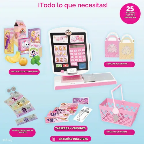 Vista 3 de Disney Princess Style Collection - Juego de registro de comestibles (26 piezas)