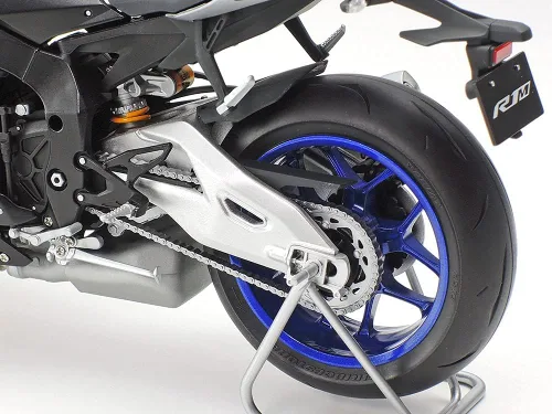 Vista 4 de Tamiya 14133 1/12 Yamaha YZF-R1M Kit de modelo de plástico para motocicleta