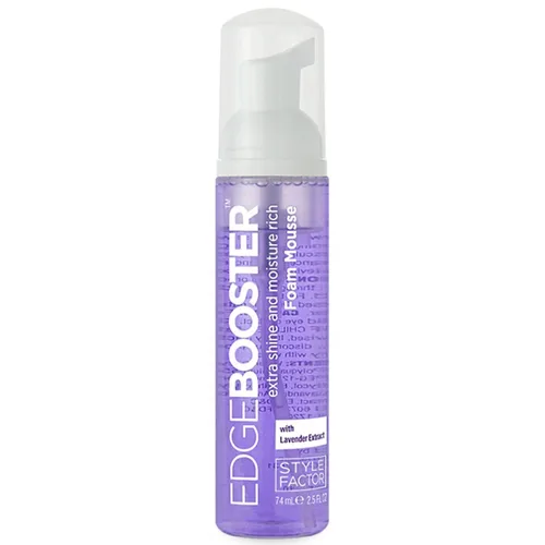 Vista 2 de Edge Booster Style Factor Extra Shine Espuma Rica Humedad Mousse (Verde: Aceite de Menta/Árbol de Té)