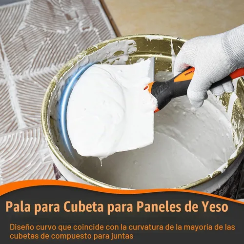 Vista 6 de THINKWORK Juego de Cuchillas para Paneles de Yeso, 10 Piezas de Herramientas para Paneles de Yeso que Incluyen Juego de Cuchillas de Masilla