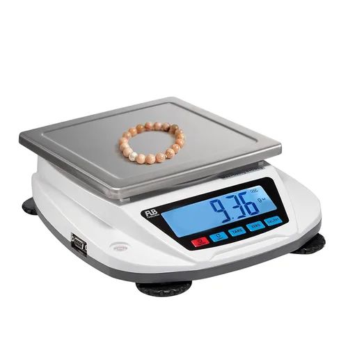 Vista 8 de Báscula analítica electrónica digital de laboratorio, escala de oro de joyería científica de precisión de 0.00 oz, balanza de carga superior, pesaje