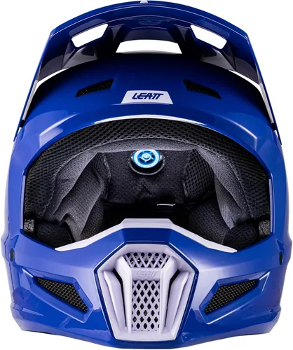 Vista 4 de Leatt Casco Moto 2.5 Valor de seguridad premium Azul V26