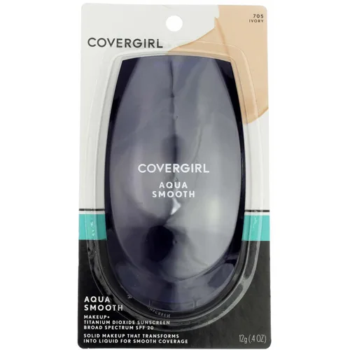 Vista 7 de CoverGirl Aquasmooth - Base de maquillaje compacta SPF 20, color beige pulido 725, 0.4 onzas # 725 Buff Beige