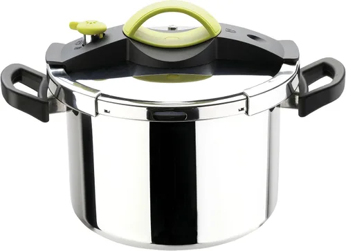Vista 2 de SITRAM 711160 Sitra Pro - Olla a presión (8 L, acero inoxidable, mediana)