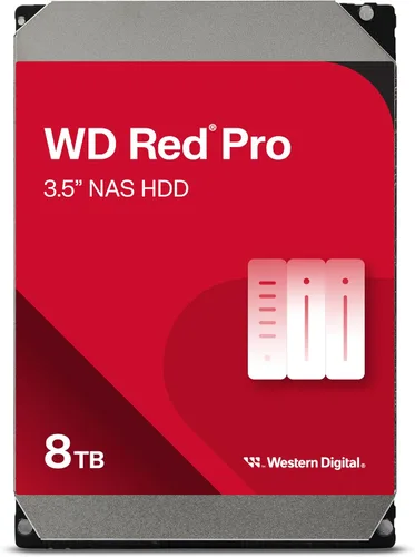Vista 24 de Western Digital 2TB WD Red Plus Disco duro interno NAS HDD - 5400 RPM, SATA 6 Gb/s, CMR, caché de 64 MB, 3.5" -WD20EFPX
