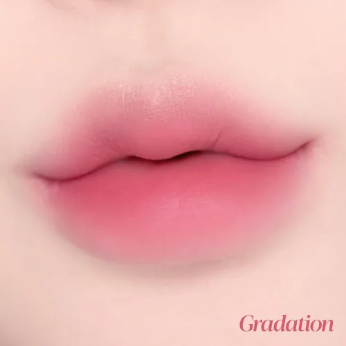Vista 4 de Espoir Couture Lip Tint Blur Velvet #3 Peony 0.19 onzas Lápiz labial líquido de color borroso natural Tinte labial de fijación a prueba