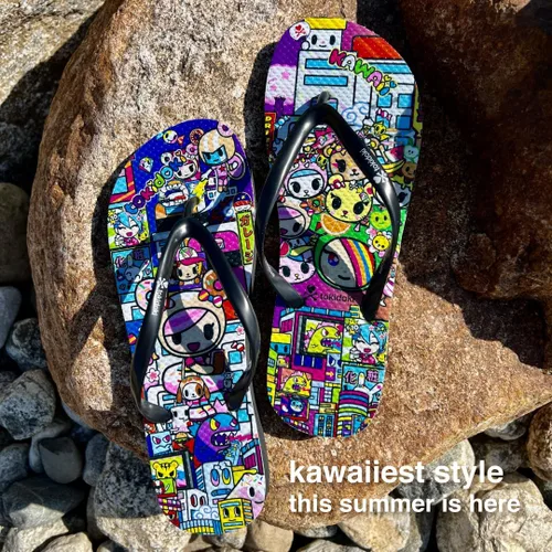 Vista 5 de Tokidoki Pantuflas Kawaii para mujer