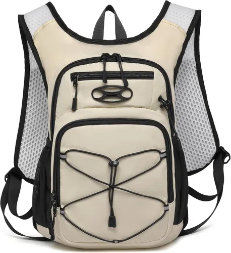 Vista 3 de Mochila de hidratación ligera Wotony con vejiga de agua de 2L O 3L para ciclismo, senderismo, rave - Mochila de agua para hombres y mujeres