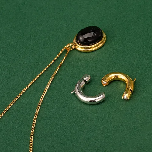 Vista 4 de C.Paravano Collares para mujer Joyería Collar Joyas para mujer Collar de cadena Collar con colgante para mujer