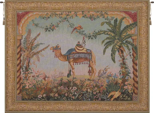 Vista 5 de Charlotte Home Furnishings Inc. Jean Baptiste Huet - Tapiz francés para colgar en la pared, 32 x 25 pulgadas, mezcla de algodón y poliéster