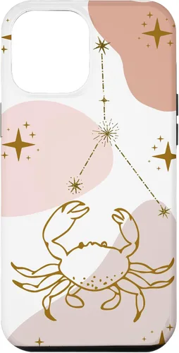 Vista 26 de Cancer Celestial Zodiac Sign Constellation Pastel Aesthetic Case for iPhone 17