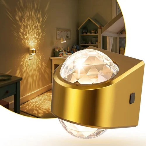 Vista 19 de L LOHAS LED - Luces nocturnas enchufables en la pared, luz nocturna con proyector y sensor de crepúsculo a amanecer, 1600K/3000K/5000K ajustable