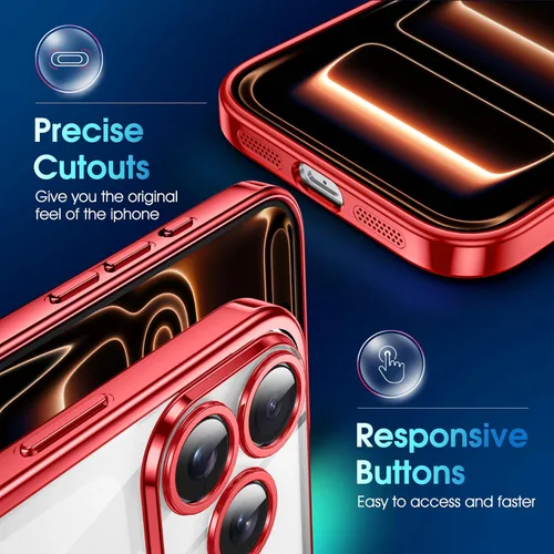 Vista 590 de Supdeal Funda cristalina transparente para iPhone 11, [No se amarillea] [Protección de la cámara] [Probado contra caídas de grado militar] Funda