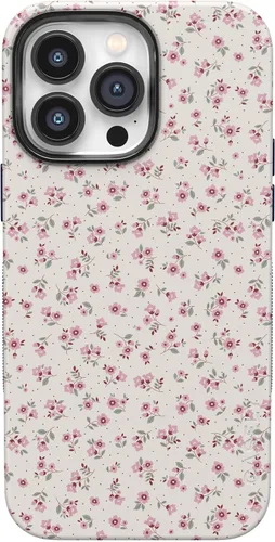 Vista 49 de Casely - Funda para iPhone 14 Pro Max, flores pintadas, Frida Kahlo Floral Girly, compatible con MagSafe