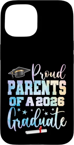 Vista 6 de Proud Parents of A Class of 2026 Graduate Graduation Case for iPhone 16