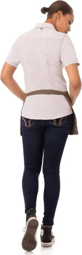 Vista 3 de Chef Works Delantal de cintura unisex Uptown