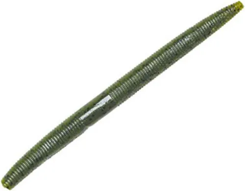 Vista 103 de Yum - Gusano de plástico blando Yum Dinger de 5 pulgadas, escamas azules y negras, 30 unidades Bicho Bama