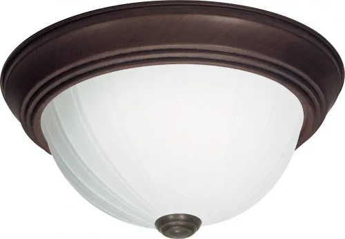 Vista 2 de Nuvo Lighting SF76-129 - Montaje empotrado de tres luces de transición en acabado blanco, 15.25 pulgadas