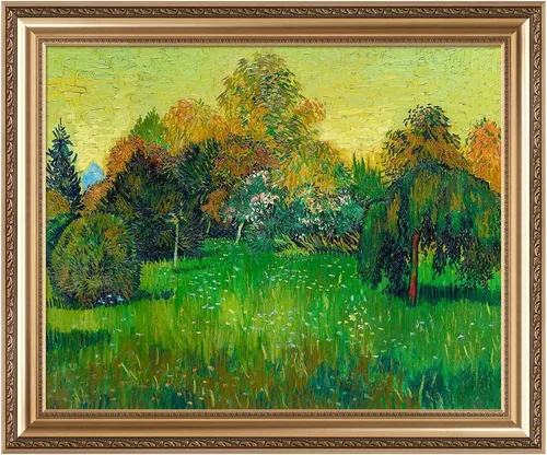 Vista 46 de IPIC - Campo de trigo con cuervos, reproducción artística de Vincent Van Gogh. Lienzo de giclée para decoración del hogar 10#F (20 x 16)