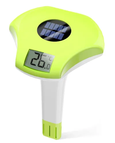 Vista 11 de BALDR Termómetro flotante para piscina, termómetro de piscina con energía solar, fácil de leer/usar
