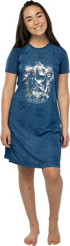 Vista 7 de Harry Potter - Camisón raglán Hogwart Houses con estampado de aluminio para jóvenes - Slytherin, Gryffindor, Hufflepuff, Ravenclaw