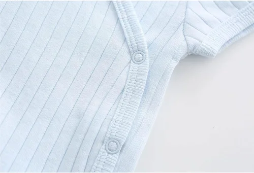 Vista 5 de ZAV Solid Unisex Infant Outfit Pants Gifts 8 Piece Layette Set for Baby