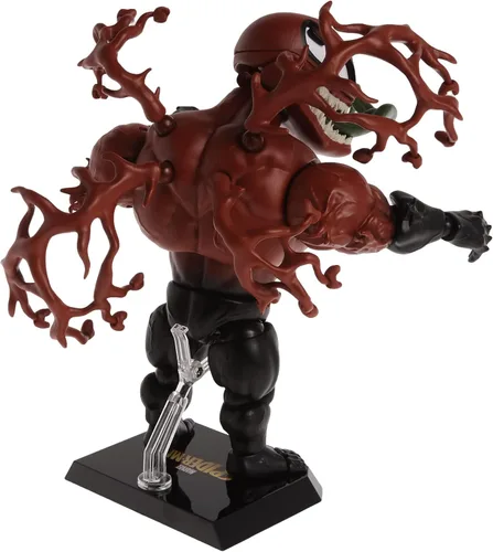 Vista 4 de Beast Kingdom Marvel Comics: Toxin EAA-087SP - Figura de acción de ataque de huevo, multicolor
