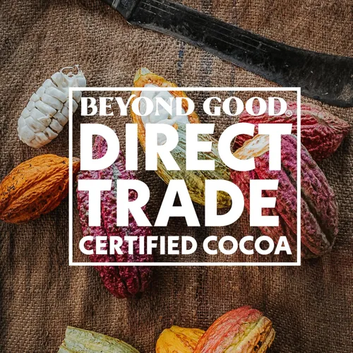 Vista 6 de Beyond Good, Barra de chocolate negro orgánico 92%, 2.64 onzas