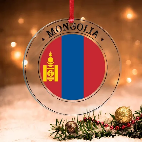 Vista 21 de Adornos de Navidad de Malasia, bandera de Malasia, adornos acrílicos, colgante para árbol de Navidad, bandera nacional, recuerdo del país