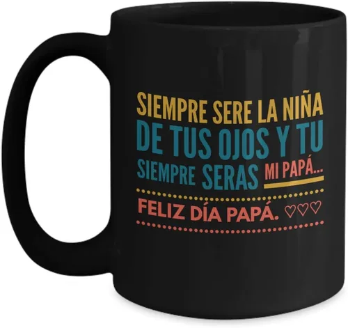 Vista 3 de Regalo para Papa Taza de Café Padre Vaso, taza de café divertidas, tazas personalizadas, taza de café inspiradoras, taza con mensajes positivos.