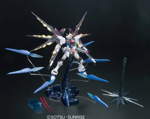Vista 2 de Bandai Hobby - Strike Freedom Full Burst Mode, Kit para maqueta de Gunudam Seed Destiny con traje móvil (escala 1/100)