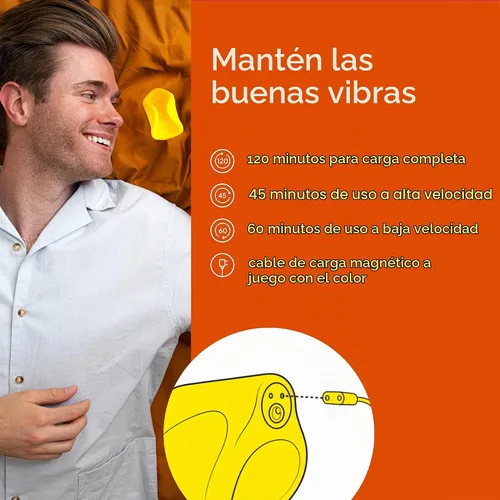 Vista 3 de Hello cake Vibrating Stroker - Masturbador masculino con 10 modos