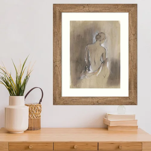 Vista 4 de Amanti Art Lienzo decorativo para pared, 24 x 20 pulgadas, figura contemporánea adornada II por Ethan Harper, arte de pared de personas, decoración