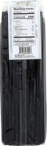 Vista 2 de Camp'Oro Tagliatelle Nero di Seppia Pasta, 1.1 lb