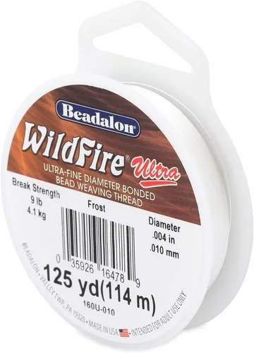 Vista 43 de Beadalon Wildfire Beading Thread Jewelry Fishing Line