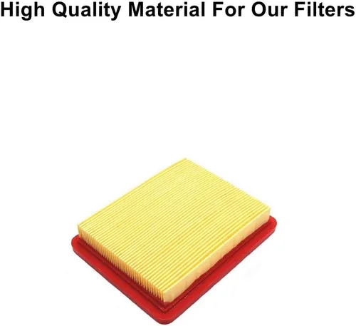 Vista 4 de Paquete de 2 filtros de aire 951-15245 de repuesto para motores MTD 951-15245 751-15245 Cub Cadet 490-200-M065 para motores de 159cc 1X65 5X65 6X65
