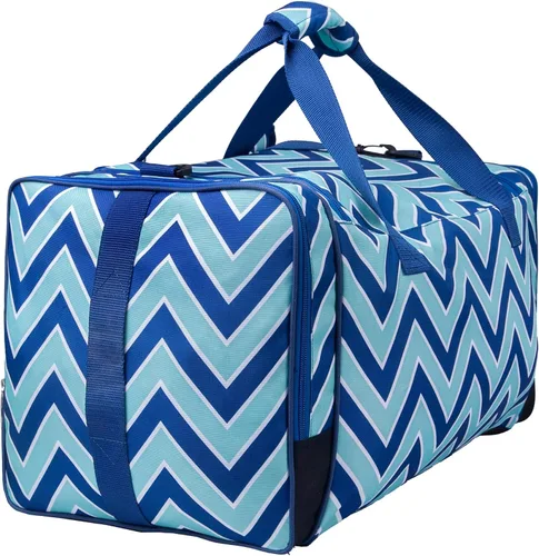 Vista 5 de Wildkin Bolsas de lona para niños y niñas, perfectas para fiestas de pijamas y bolsa de viaje para niños, tamaño de mano e ideal para práctica
