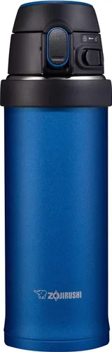 Vista 2 de Zojirushi SM-QHE48AK, taza de acero inoxidable, 16 onzas, azul cobalto