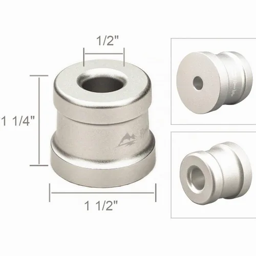 Vista 5 de River Lake RZ700 - Maquinilla de afeitar de seguridad clásica ajustable con mango largo (Razor con funda protectora y soporte)
