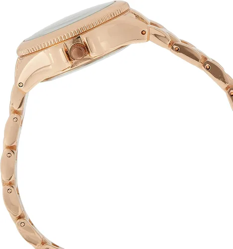 Vista 3 de U.S. Polo Assn. USC40135 Reloj analógico de cuarzo dorado para mujer, Oro
