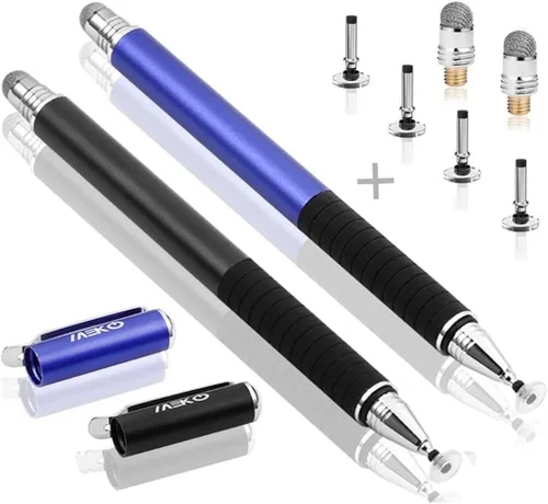 Vista 13 de MEKO Lápiz Universal, [Serie de Precisión 2 en 1] Lápices con Punta de Disco para Pantalla Táctil para Todas las Pantallas Táctiles Capacitivas