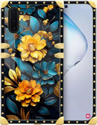 Vista 46 de Funda compatible con Samsung Galaxy S10 4G, TPU suave de lujo y parte trasera de policarbonato duro para niñas y mujeres, funda protectora a prueba