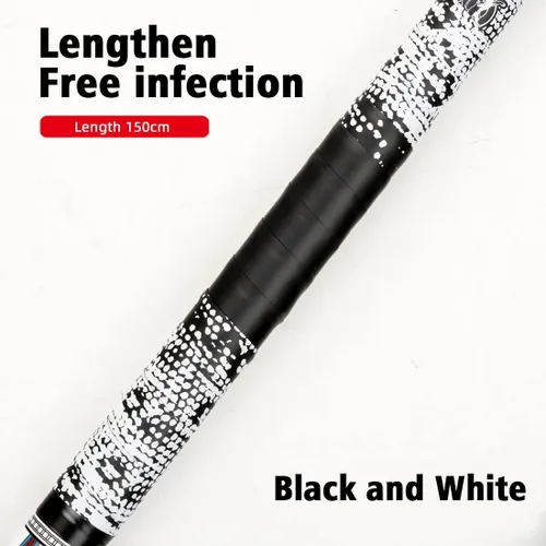 Vista 5 de KONLLEN Taco de billar PU Grip Protector Butt Sleeve Pool Cue Carom Snooker Cue 59.1 in Billar Accesorios