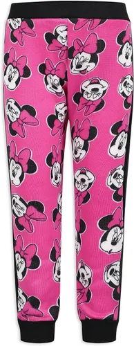 Vista 4 de Disney Minnie Mouse - Conjunto de sudadera y pantalón deportivo para niñas pequeñas - Rosa