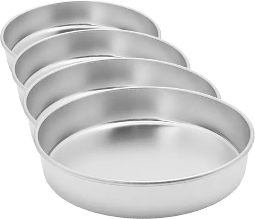 Vista 5 de Nordic Ware Naturals - Molde redondo para tartas, 9 pulgadas, paquete de 2
