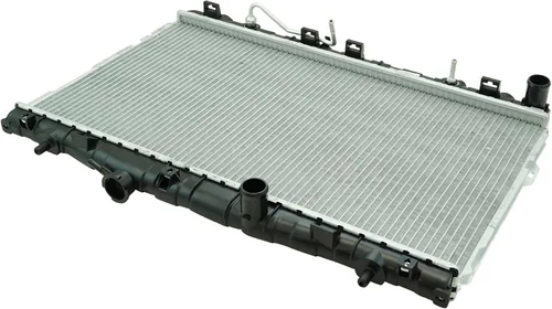Vista 200 de TRQ Radiador de núcleo de aluminio de 1 fila Compatible con Subaru WRX STI 2.5L Turbo AWD 2015-2020