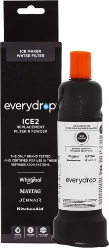 Vista 3 de Everydrop by Whirlpool Paquete de filtro de hielo y filtro de agua para refrigerador (F2WC9I1 + EDR2RXD1)